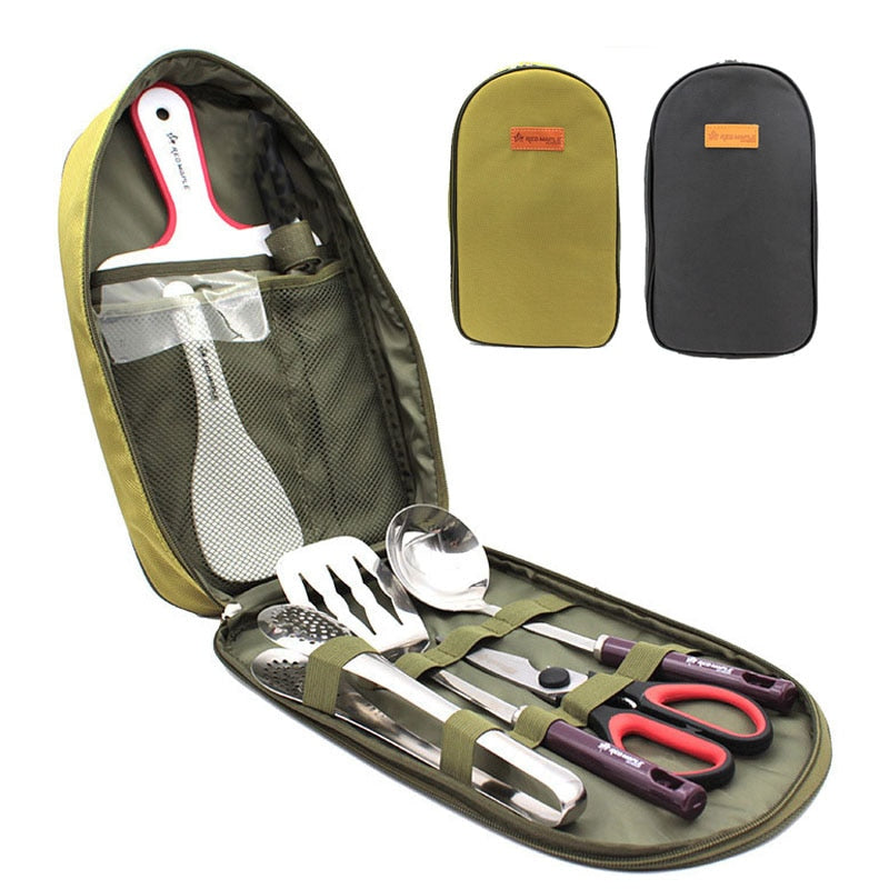 Camp Kitchen Utensil Organizer Set