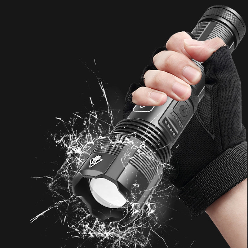 USB Rechargeable LED Flashlight