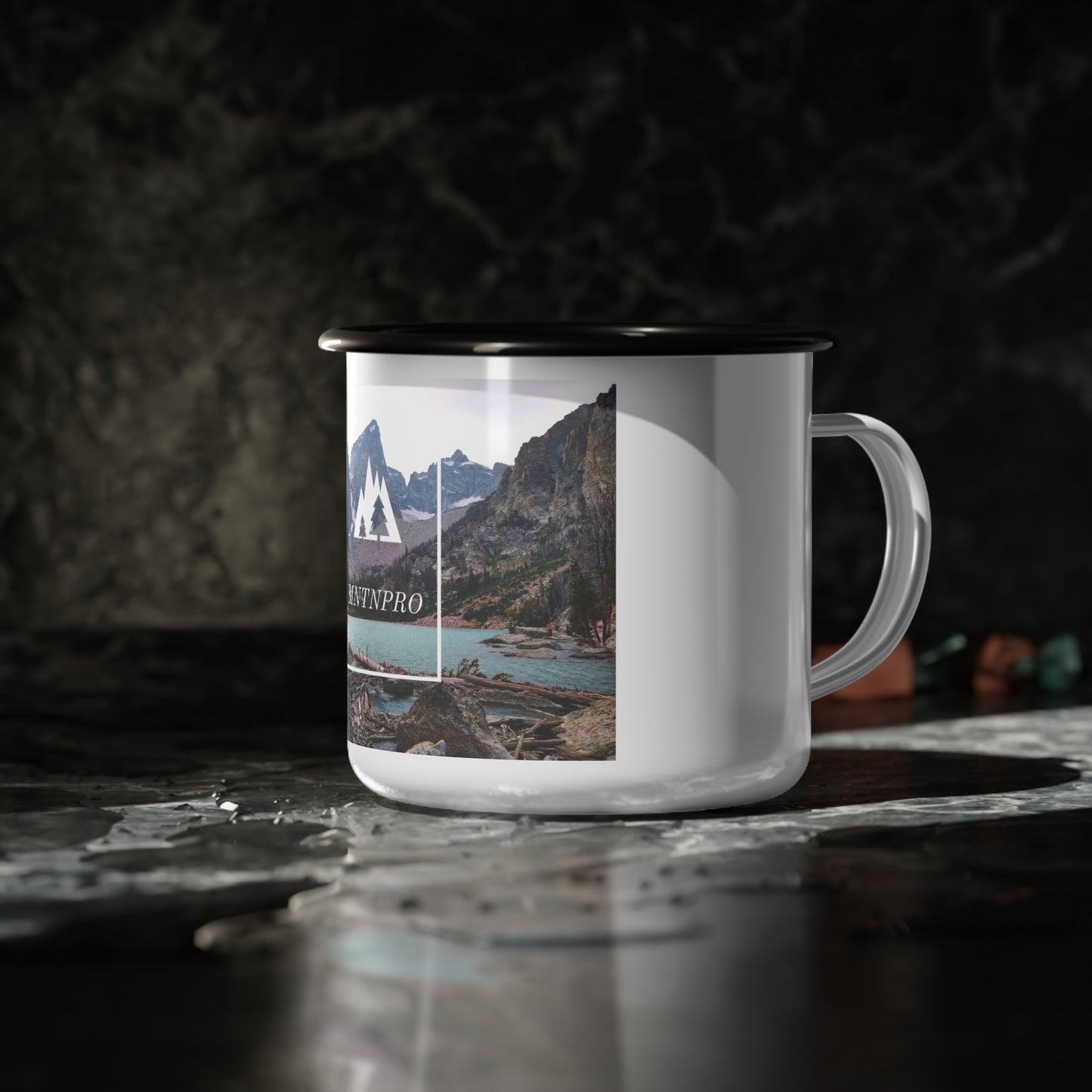 MNTNPRO Enamel Cup Tetons edition