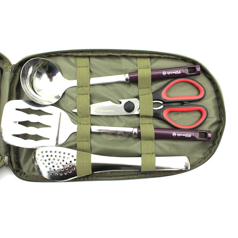 Camp Kitchen Utensil Organizer Set