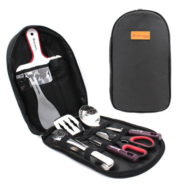 Camp Kitchen Utensil Organizer Set