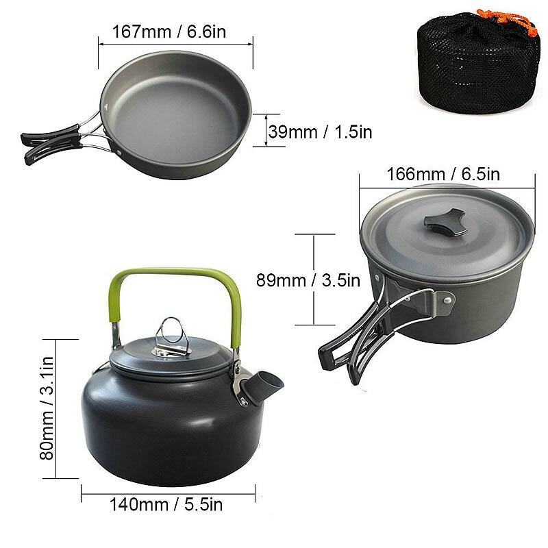 Lightweight Pots and Pans