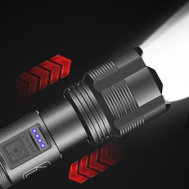 USB Rechargeable LED Flashlight